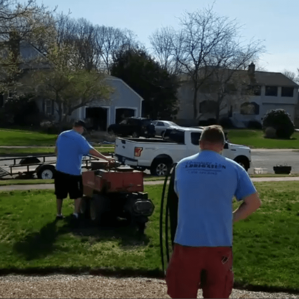 Advantage Irrigation technicians at work