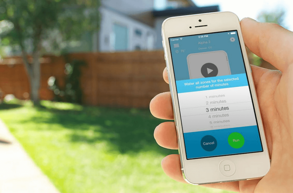 Smart irrigation controller with WiFi connectivity
